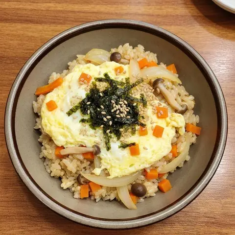 김계란찜밥