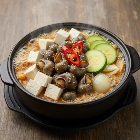 우렁 된장찌개