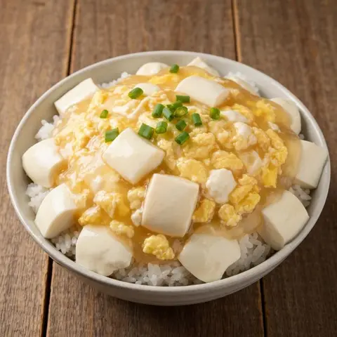 순두부계란덮밥