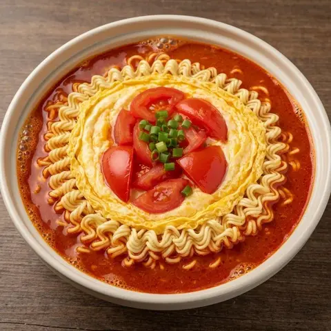 얼큰 토마토 라면