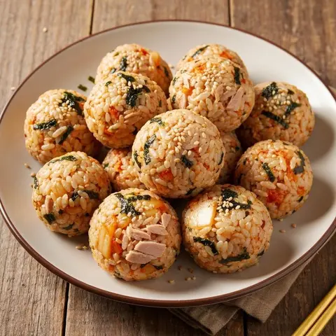 참치 김치 주먹밥