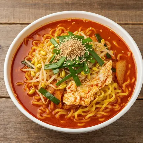 숙주 라면