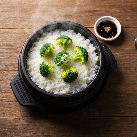 브로콜리 솥밥