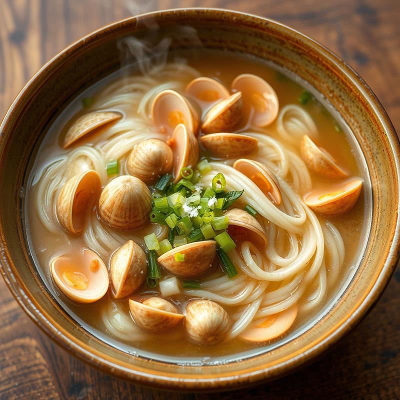 들깨 바지락 칼국수